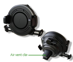 Air vent clip