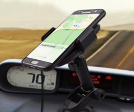 iN-Car wireless charging phone mount